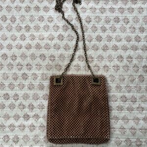 Vintage beaded crossbody bag